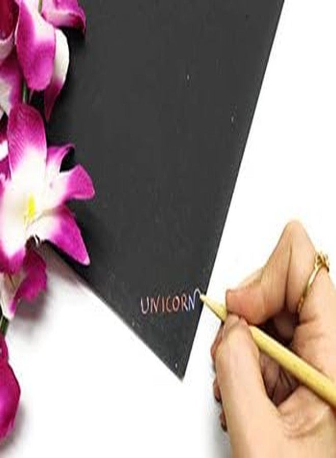 Anushil Kids Magic Scratchbook Notebook - Magical Drawing Book - Sketch Scratch Paper Note Drawing Educational Book+Wooden Pencil (Pack of 1) - Image 4